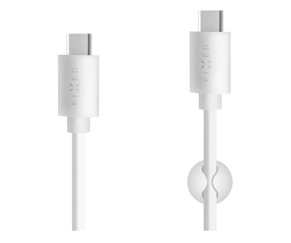 Kabel FIXED Kabel USB-C/USB-C 2m biały FIXD-CC2M-WH
